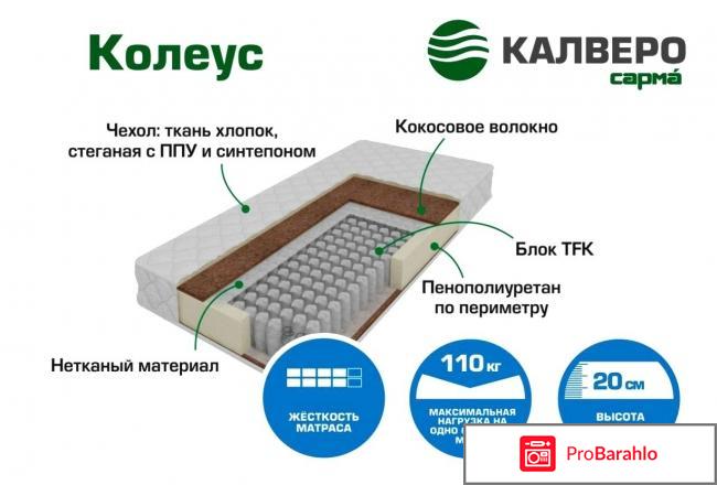 Матрасы сарма отзывы покупателей 