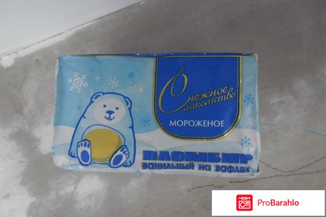 Пломбир ванильный на вафлях 