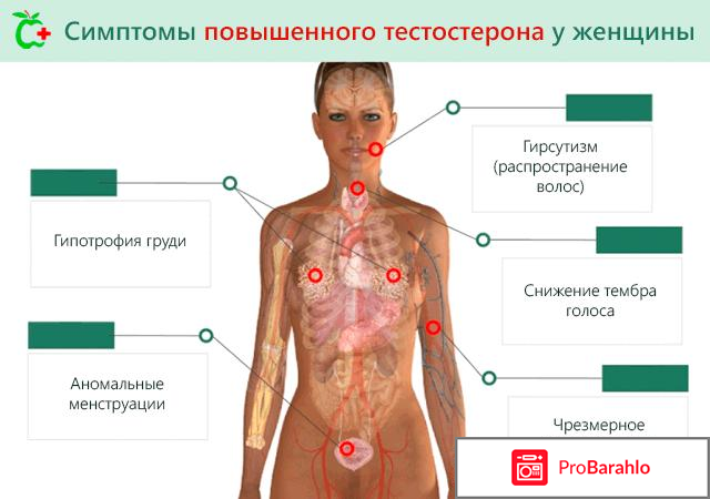 Как понизить тестостерон у женщин отзывы 