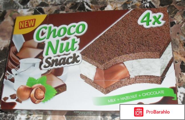 Бисквитное пирожное TSC Choco Nut Snack