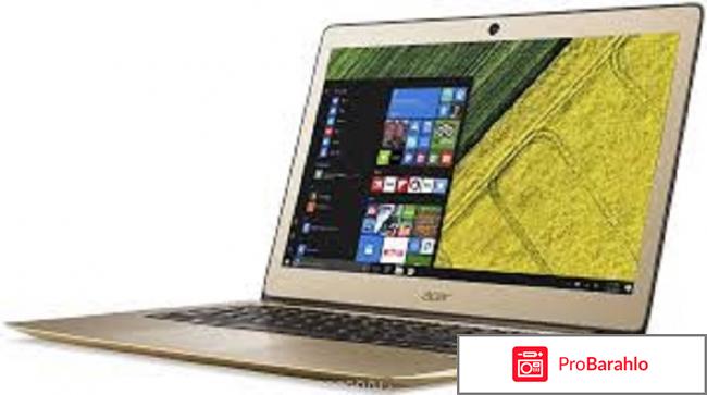 Acer Swift 3 (SF314-51-75YC), Gold отрицательные отзывы