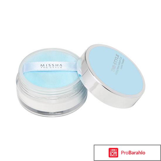 Пудра The Style Fitting Wear Sebum-Cut Loose Powder Missha отрицательные отзывы