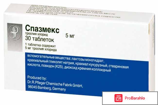 Спазмекс отзывы женщин отрицательные отзывы