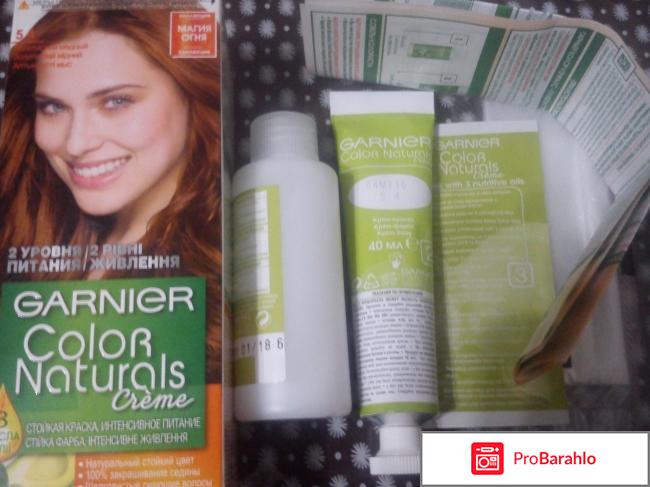 Краска для волос Garnier Color naturals creme отрицательные отзывы