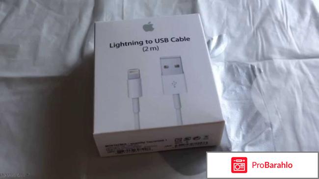 APPLE Lightning to USB Cable обман