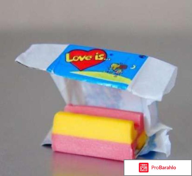 Жевательные резинки Love is 
