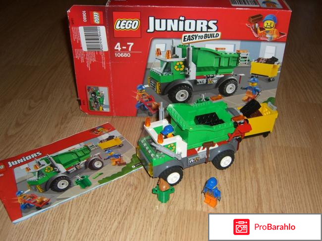 LEGO Juniors 10680: Мусоровоз 