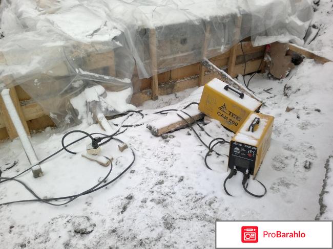 Прогрев бетона электродами