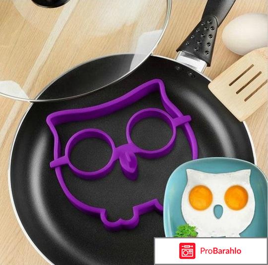Формочки для яичницы AliExpress Breakfast Kitchen Silicone Owl Fried Egg Mold Pancake Mould Funny Kitchen Free Shipping 