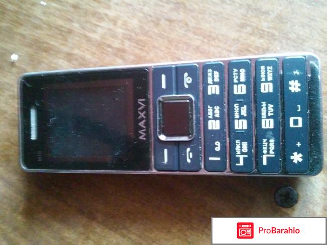 Телефон MAXVI M10 отрицательные отзывы