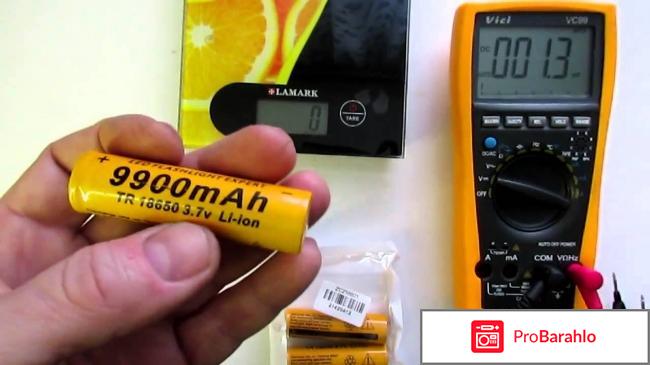 Аккумулятор 3 7v 9900mah 