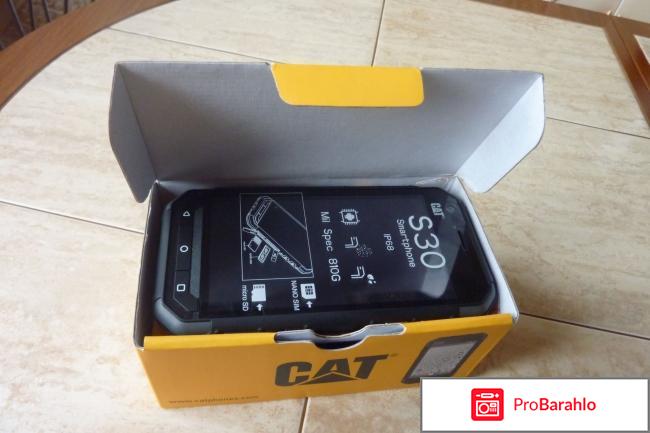 Caterpillar Cat S30, Black обман