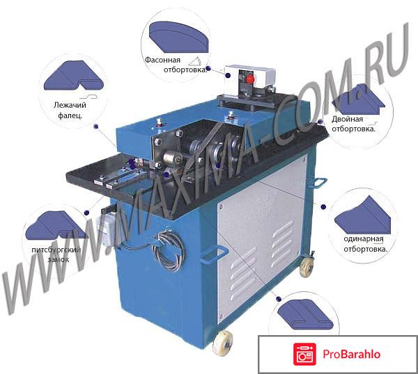 Фальцепрокатный станок обман