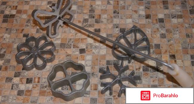 Хворост на формочках не отстает