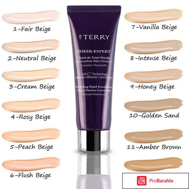 Тональная основа Sheer Expert By Terry 