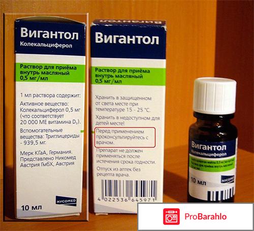 ВИГАНТОЛ раствор 