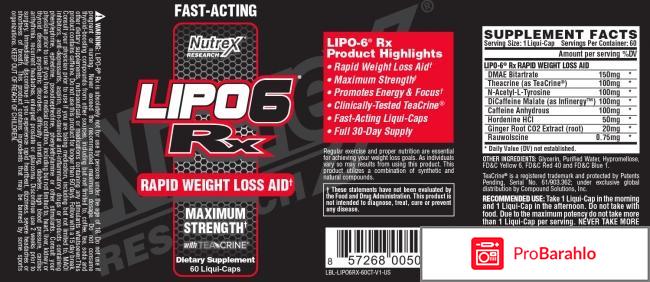 Lipo 6 black ultra concentrate 