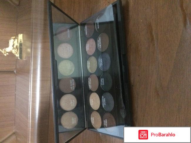 Тени Sleek отрицательные отзывы