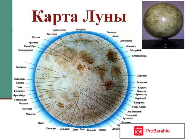 Карта поверхности Луны отзывы владельцев