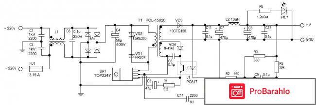 Импульсный блок питания 12в реальные отзывы