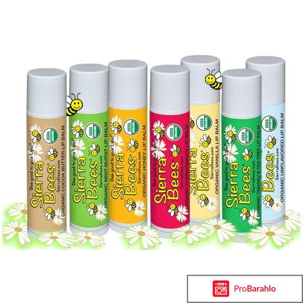 Бальзам для губ с маслом какао Sierra Bees 