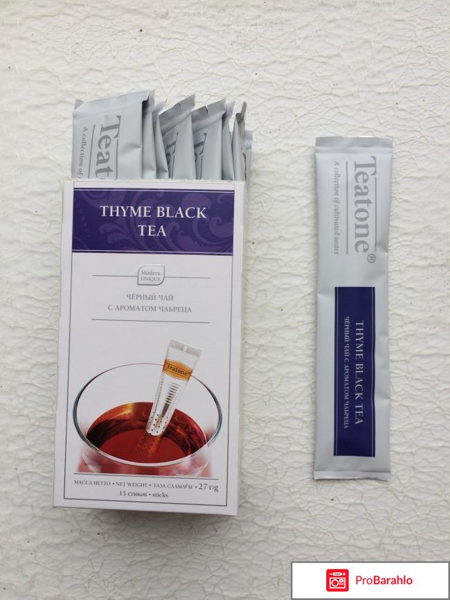 Чай Teatone в стиках обман