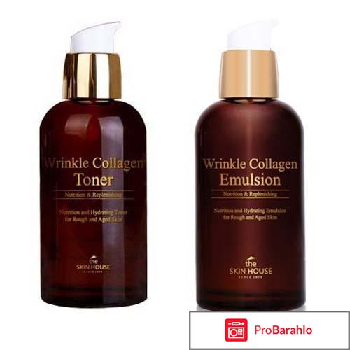 Тоник Wrinkle Collagen Toner The Skin House 