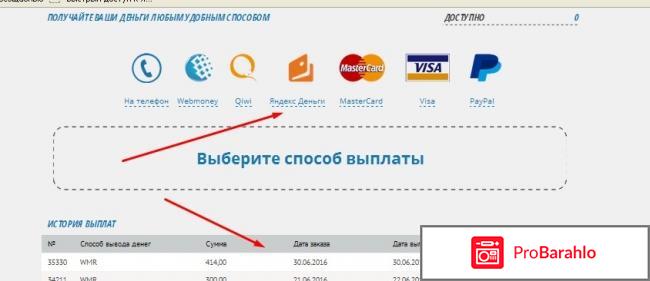 Сайт кэшбэк Cash4brands отрицательные отзывы