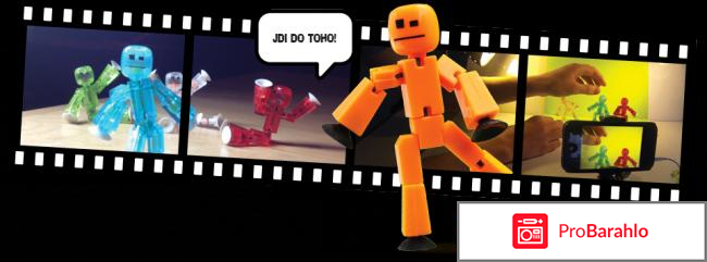 StikBot анимационная мини-студия фото