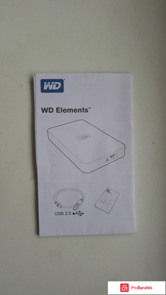 WD Elements 250GB USB 2,0 Simply Affordaabie Abordable, simplement.  Внешний USB накопитель. фото