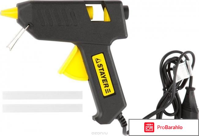 Клеевой пистолет stayer обман