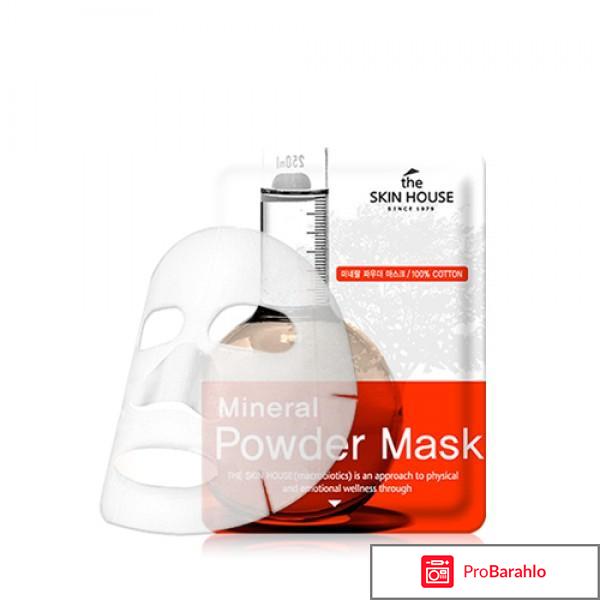 Тканевая маска Mineral Powder Mask The Skin House 