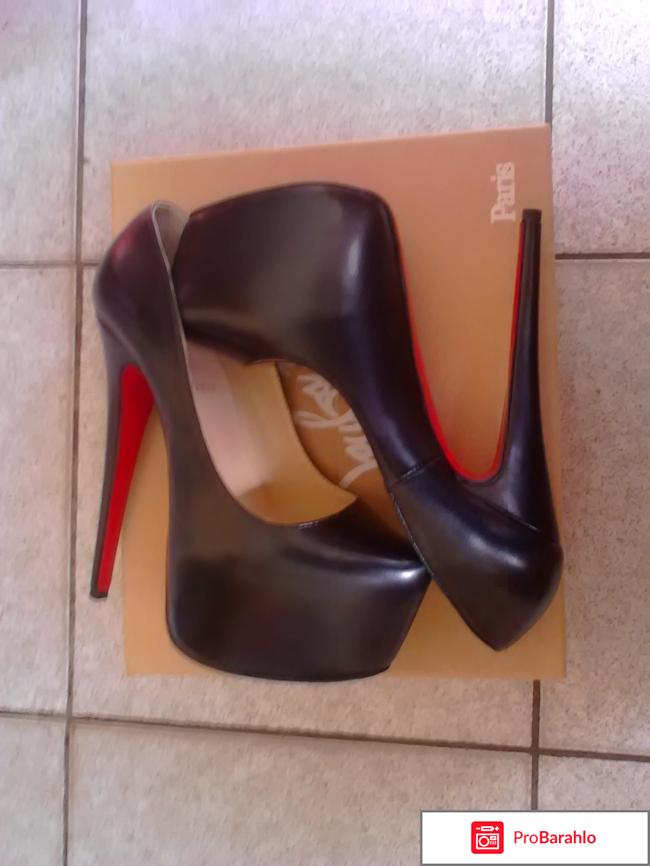 Louboutin Victoria (160) Black обман