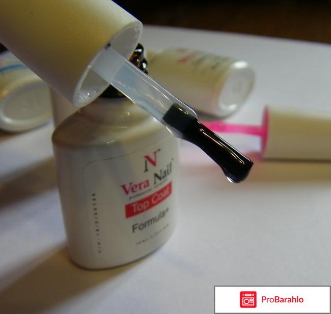 Топ для гель-лака Top Coat VeraNail Formula+ обман
