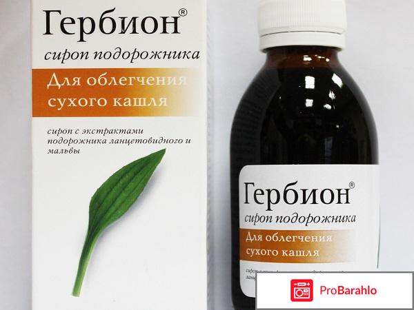 Гербион сироп 