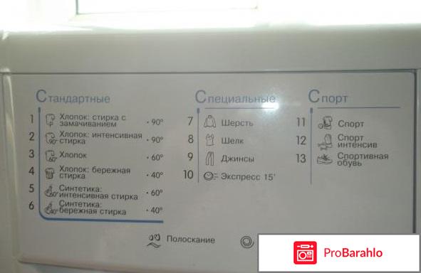 Стиральная машина Indesit IWSD 5085 обман