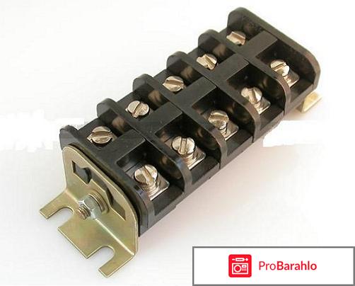 Винтовые клеммники обман