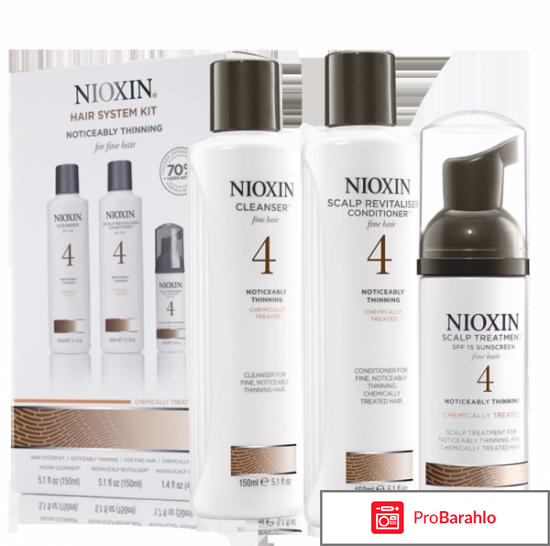 Уход за окрашенными волосами Hair System Kit 4 Nioxin 