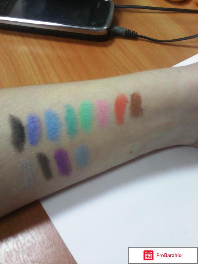 Палитра теней 88 оттенков обман