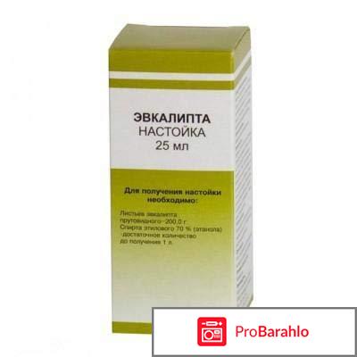 Настойка эвкалипта отзывы 
