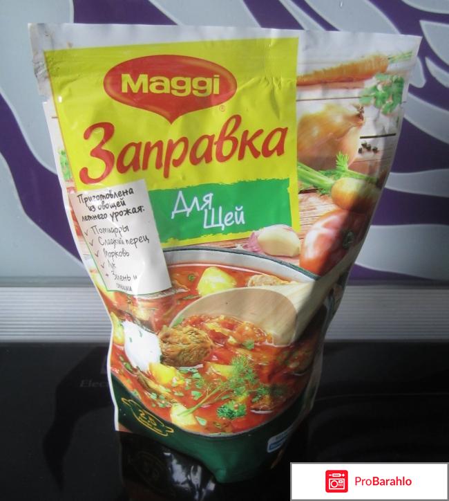 Заправка для щей от Maggi 