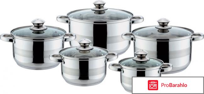 Набор кастрюль Bekker Classic BK-950 