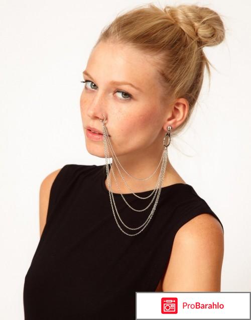 Сережка в носу 