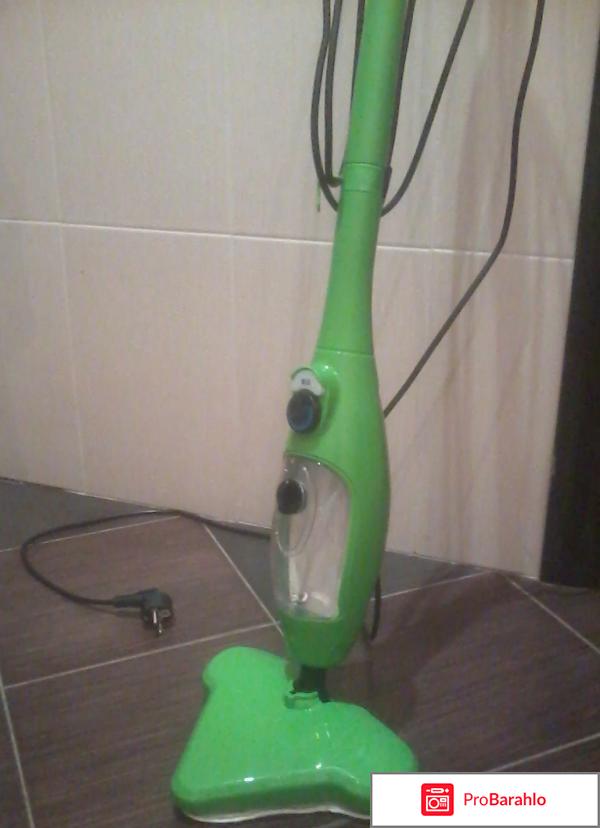 Швабра паровая H2O MOP X5 Elite зеленая отрицательные отзывы