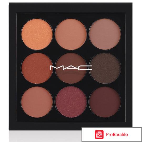 Палетка теней mac обман