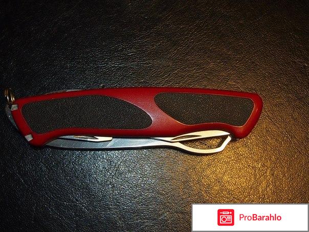НОЖ VICTORINOX RANGERGRIP 61,130 ММ, 11 функций, красный отрицательные отзывы