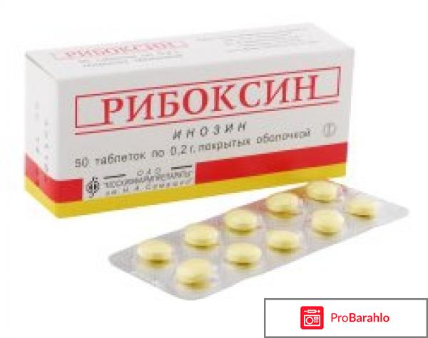 Рибоксин таблетки инструкция 